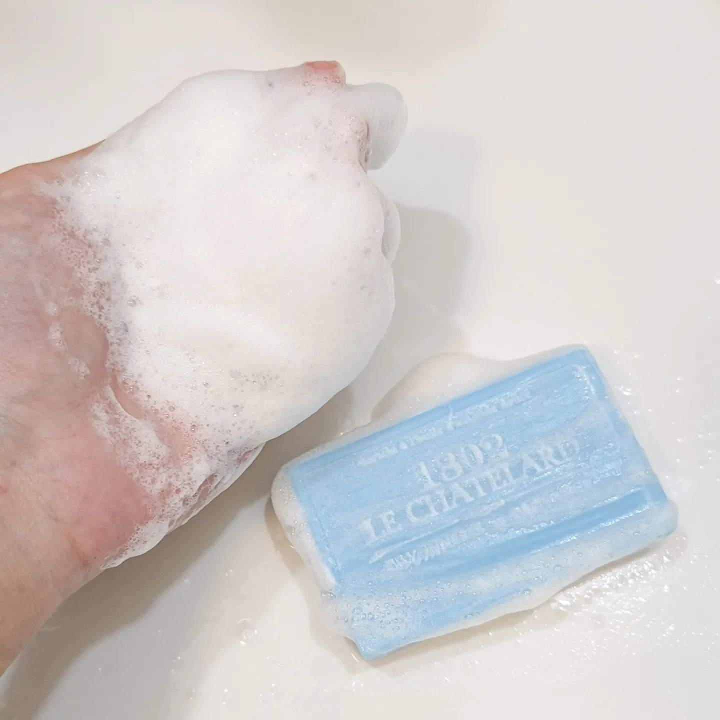 マルセイユ石鹸/マルセイユ石鹸/洗顔石鹸を使ったクチコミ（3枚目）