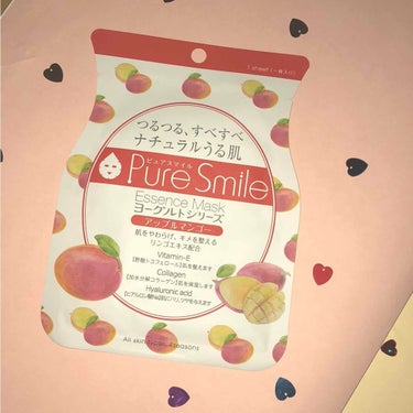 ヨーグルトシリーズ アップルマンゴー/Pure Smile/シートマスク・パックを使ったクチコミ（1枚目）