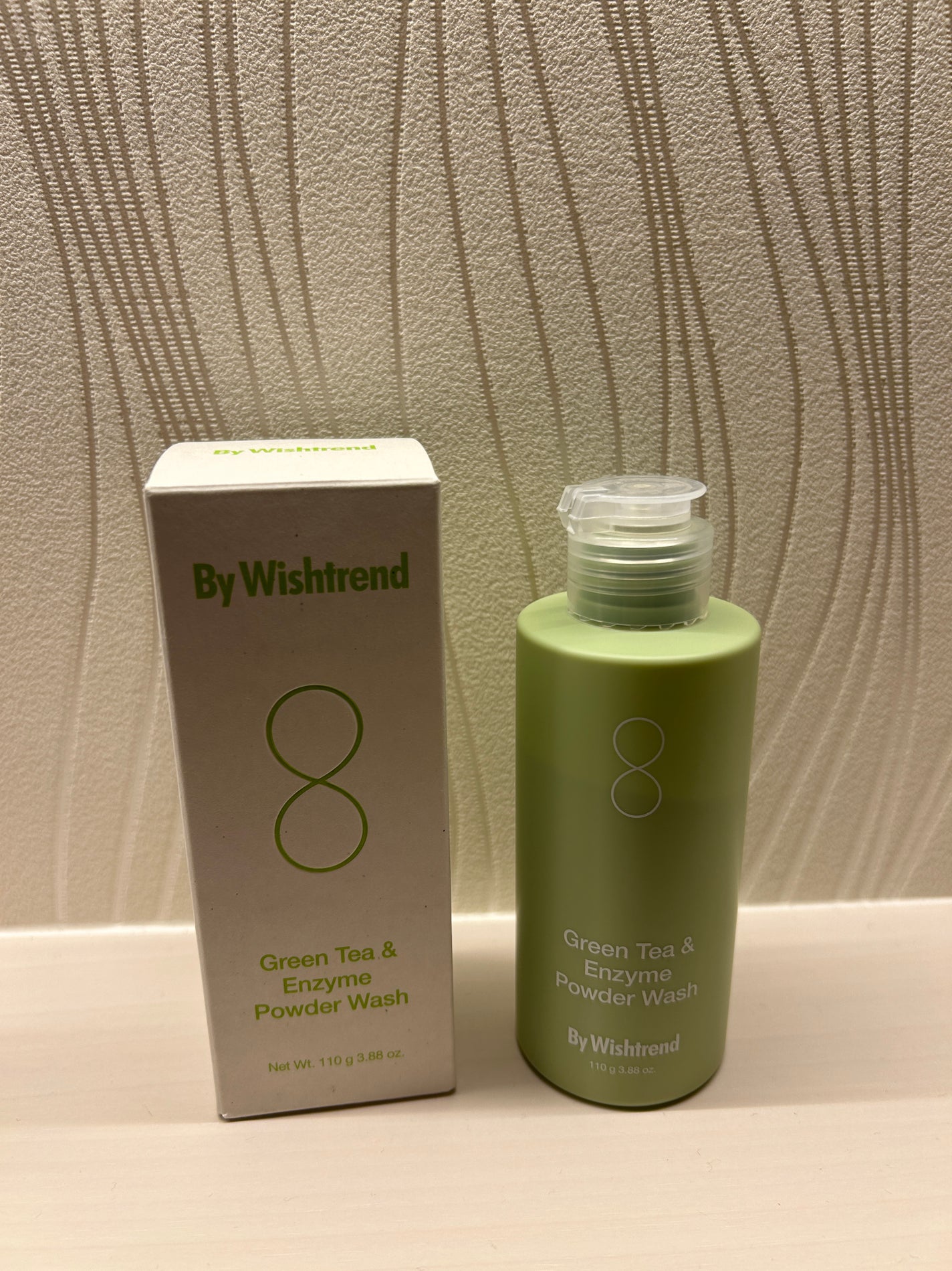 グリーンティー&エンザイムパウダーウォッシュ/By Wishtrend/洗顔パウダーを使ったクチコミ(1枚目)
