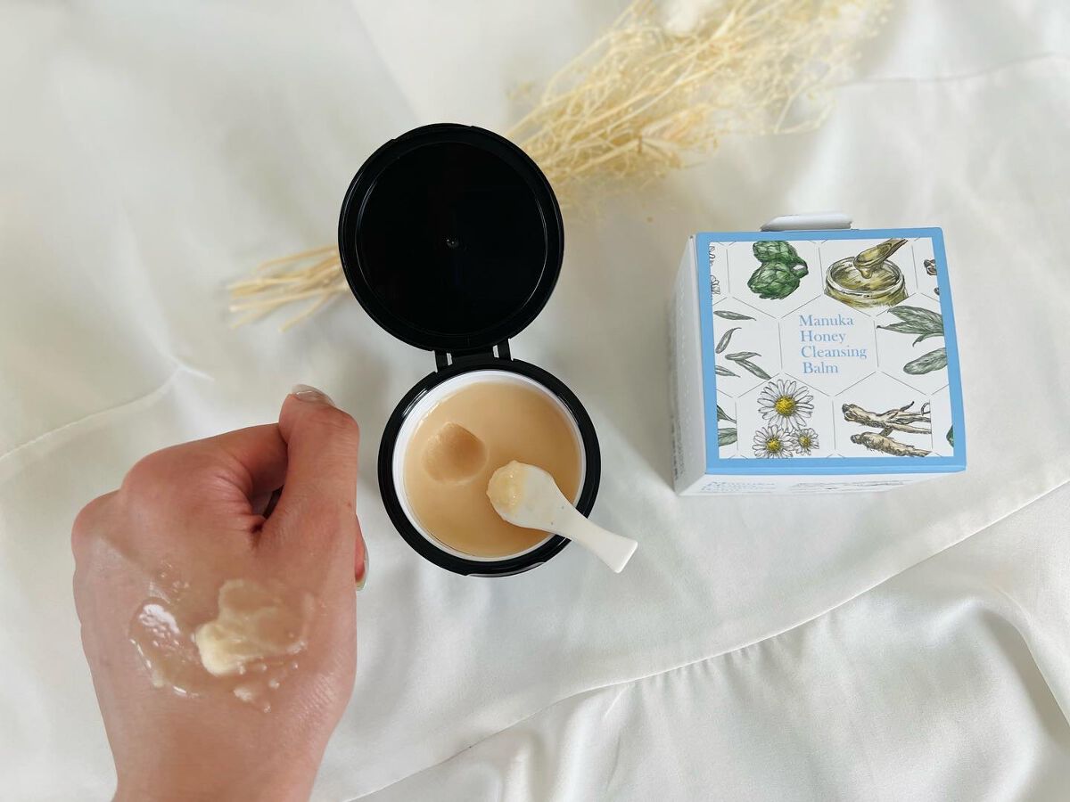 マヌカハニー クレンジングバーム/アピセラピーコスメティクス/クレンジングバームを使ったクチコミ（3枚目）