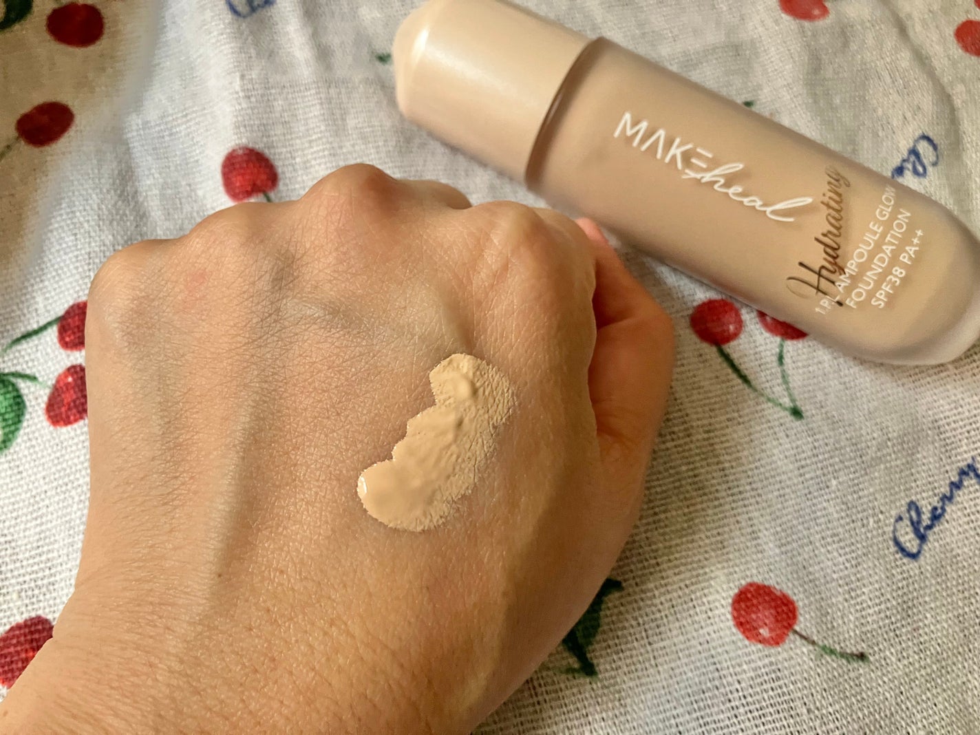 1.P.L AMPOULE GLOW FOUNDDATION/MAKEHEAL/リキッドファンデーションを使ったクチコミ(6枚目)