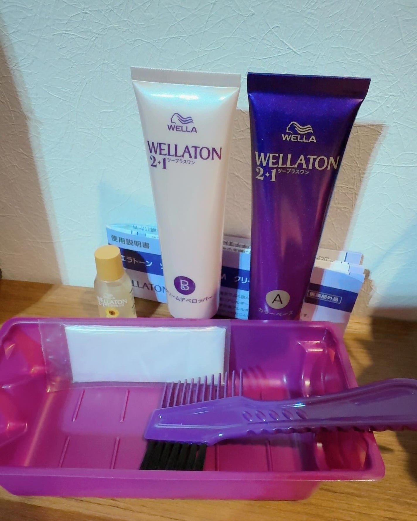 ウエラトーン ツープラスワン クリームタイプ/ウエラ/ヘアカラーを使ったクチコミ(3枚目)