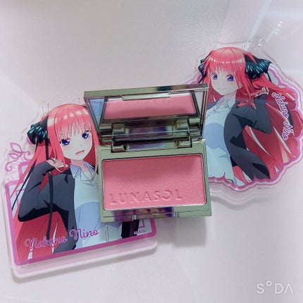 ルナソル カラーリングシアーチークス(グロウ)/LUNASOL/パウダーチークを使ったクチコミ(4枚目)