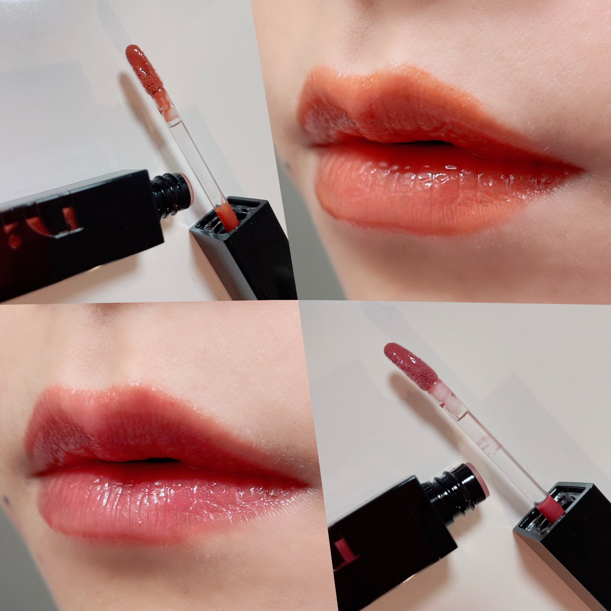 ディープキスド プランピング リップエナメル 155 Forever Child/Dinto/リップグロスを使ったクチコミ（1枚目）