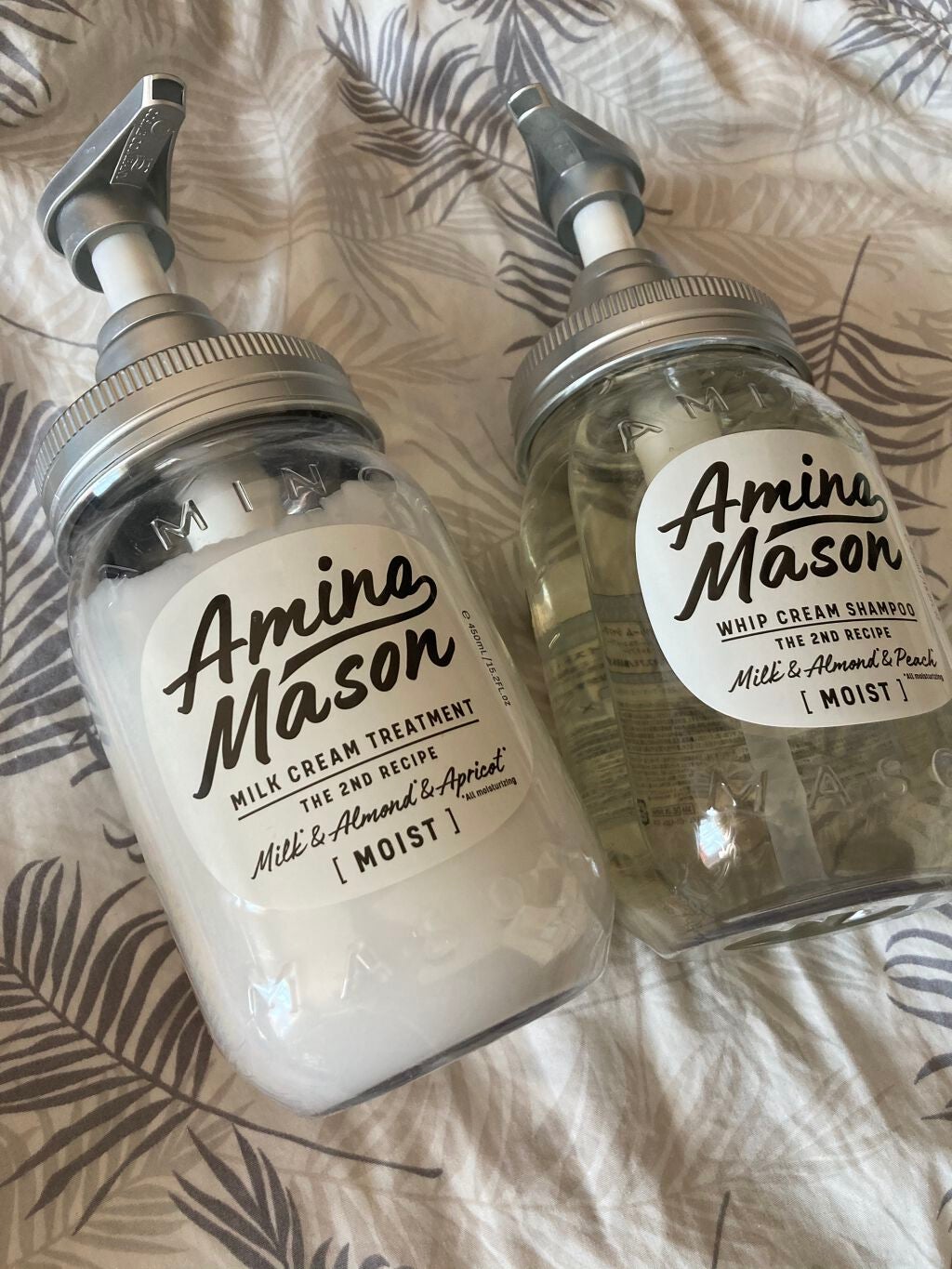 アミノメイソン ディープモイスト ホイップクリーム シャンプー/ミルククリーム ヘアトリートメント/アミノメイソン/市販シャンプーを使ったクチコミ(1枚目)