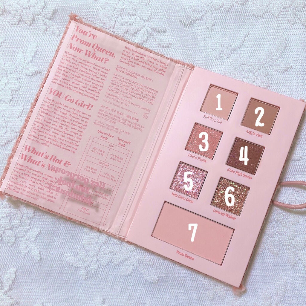 2021 F/Wルックブックパレット/espoir/アイシャドウパレットを使ったクチコミ(2枚目)