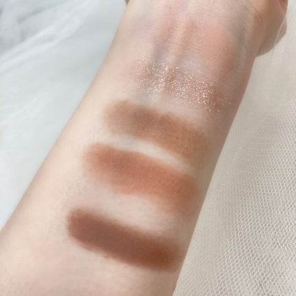 ストロベリーロココ アイシャドウパレット/FlowerKnows/アイシャドウパレットを使ったクチコミ(4枚目)