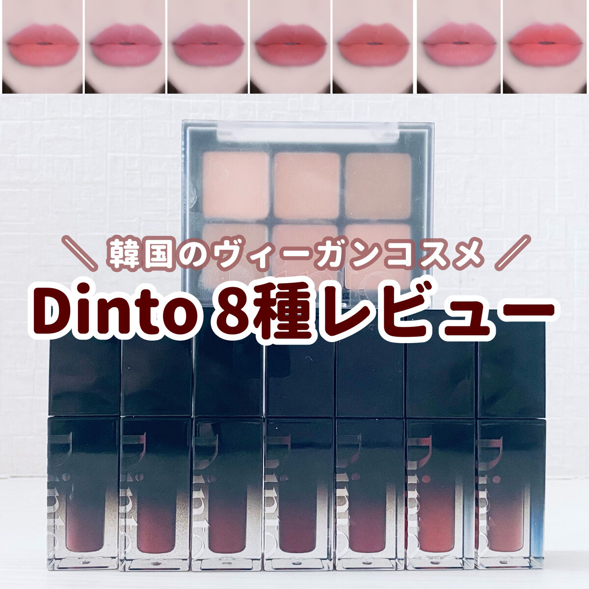 ブラーフィニシュシャドウパレット/Dinto/アイシャドウパレットを使ったクチコミ（1枚目）