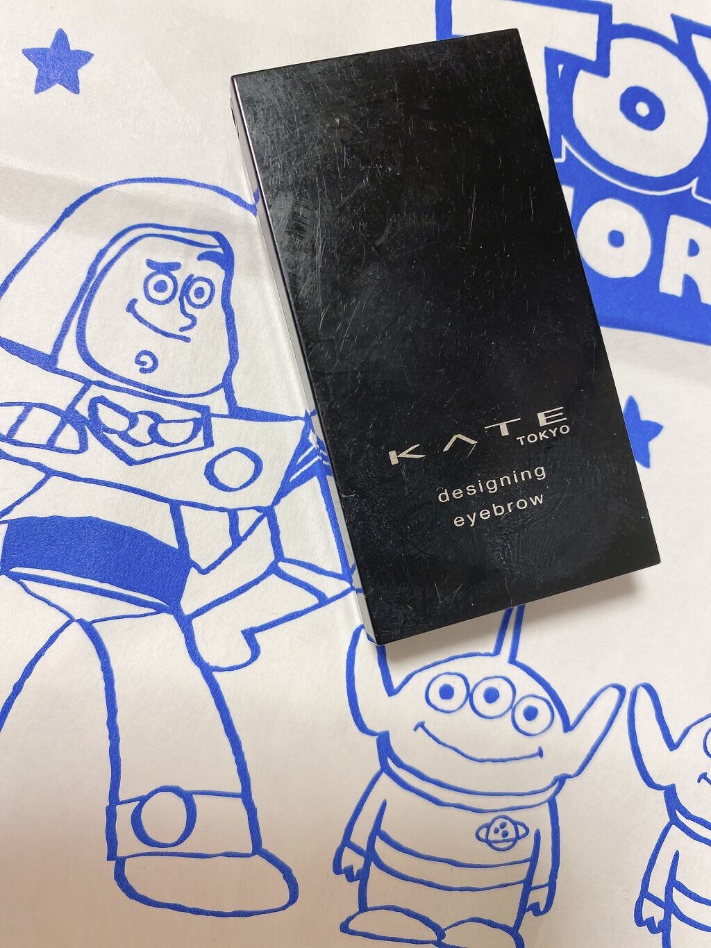 ケイト デザイニングアイブロウ3D/KATE/パウダーアイブロウを使ったクチコミ（1枚目）