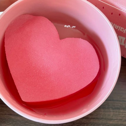 LOVEY-DOVEY モイスチャーハートパッチ/SS/SS(スッ)/シートマスク・パックを使ったクチコミ(3枚目)