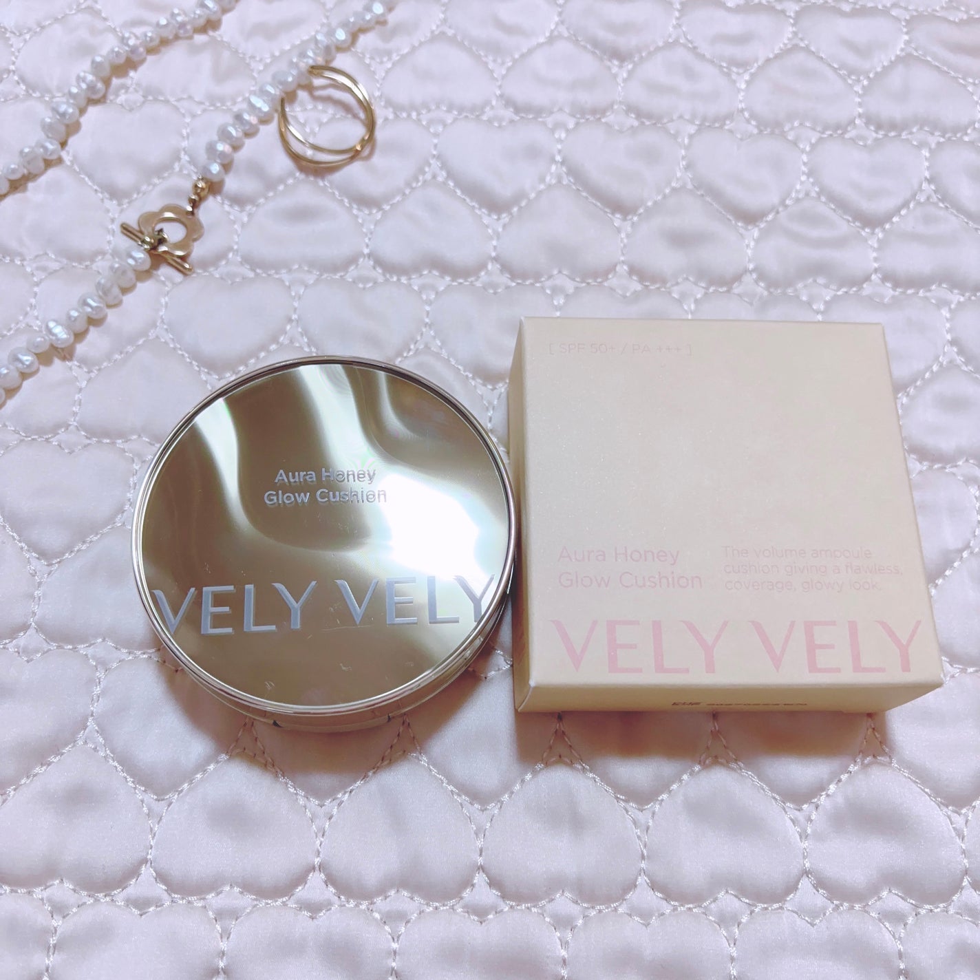 はちみつツヤ肌クッションファンデ/VELY VELY/クッションファンデーションを使ったクチコミ(5枚目)