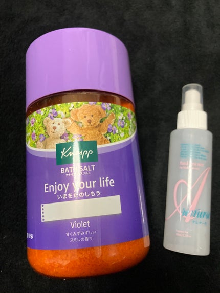 クナイプ バスソルト スミレの香り/クナイプ/無機塩系入浴剤を使ったクチコミ(1枚目)