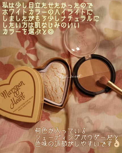 CHEER me COLOR シェーディングパウダー/セリア/シェーディングを使ったクチコミ(3枚目)