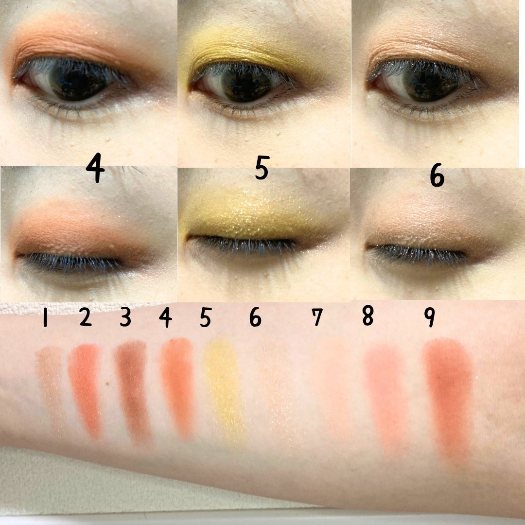 マテリアルカラーパレット/leur charme/アイシャドウパレットを使ったクチコミ(5枚目)