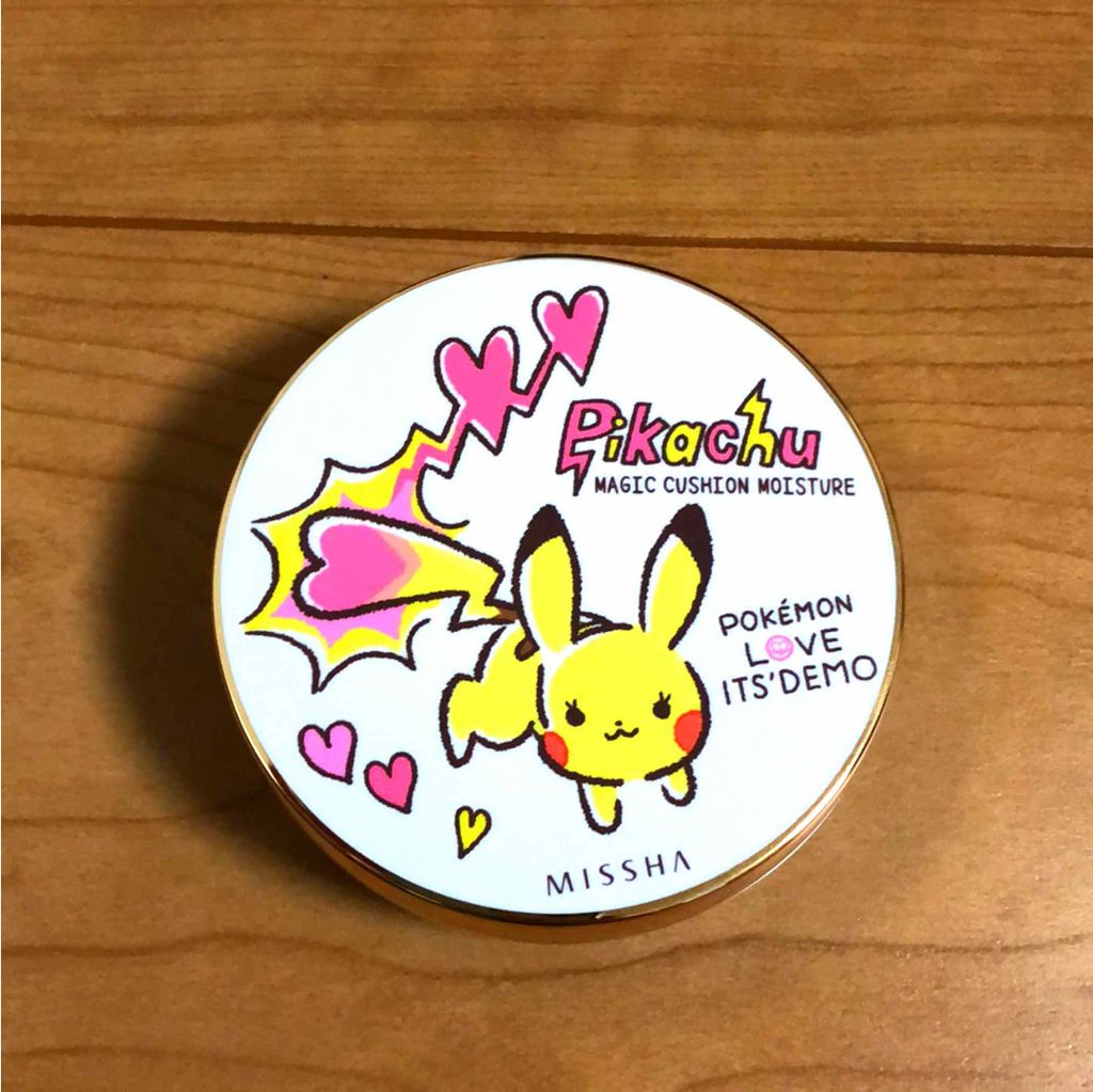 M クッション ファンデーション(モイスチャー)/MISSHA/クッションファンデーションを使ったクチコミ（1枚目）