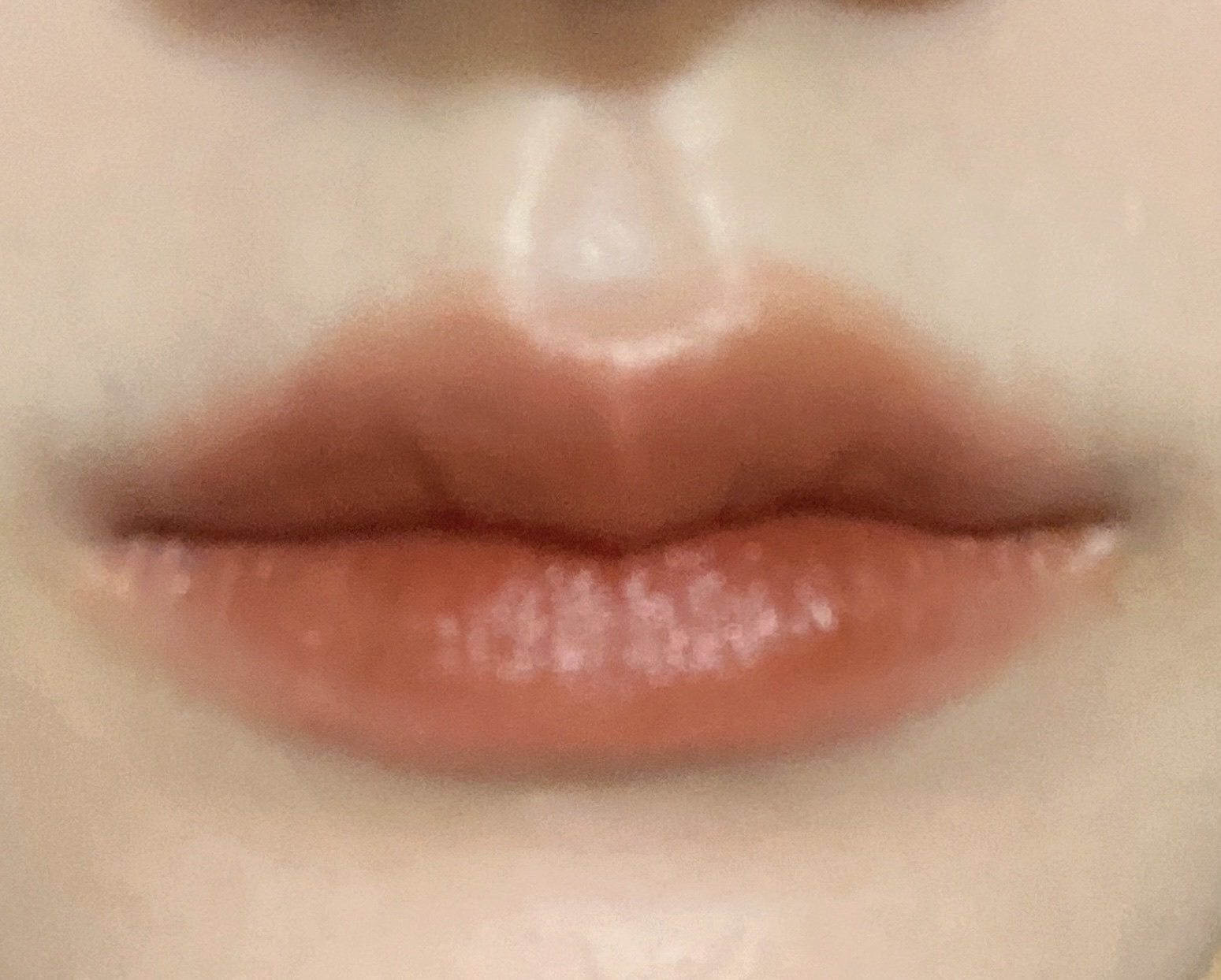 グラスティングウォーターグロス/rom&nd/リップグロスを使ったクチコミ（2枚目）