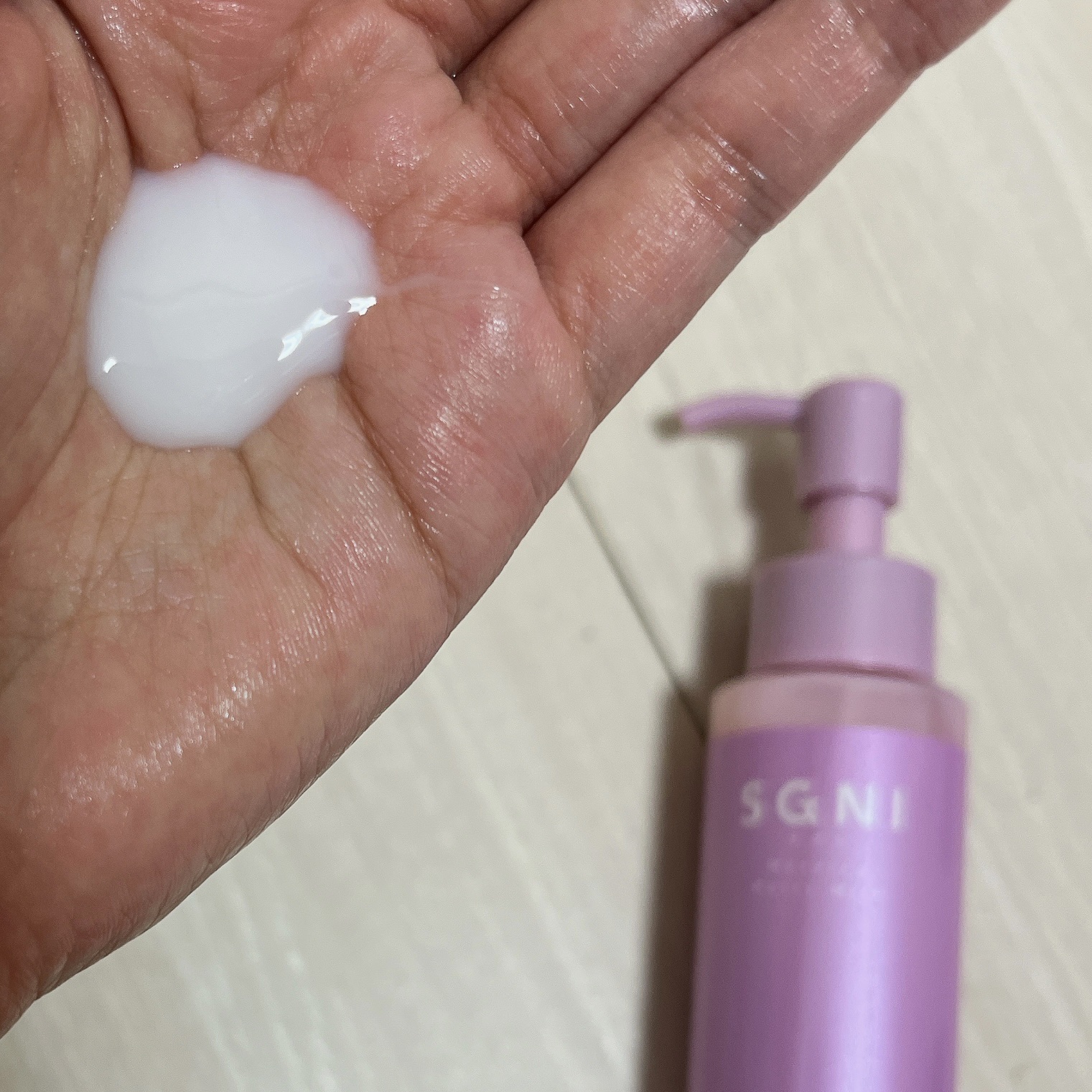 モイストミルク /SGNI/ヘアミルクを使ったクチコミ（3枚目）