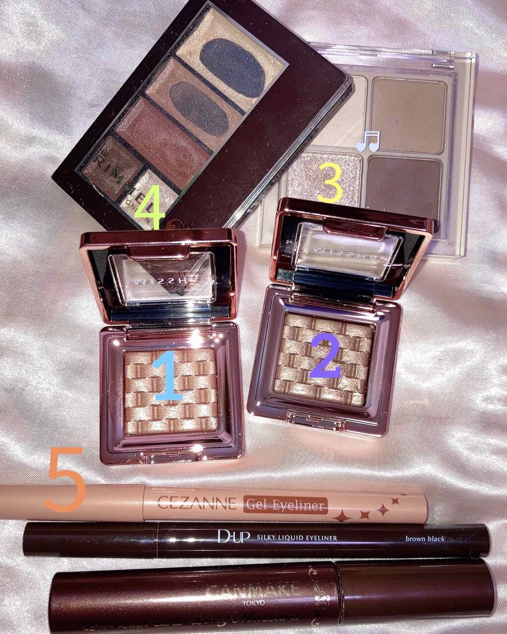 モダンアイシャドウ イタルプリズム/MISSHA/単色アイシャドウを使ったクチコミ（3枚目）