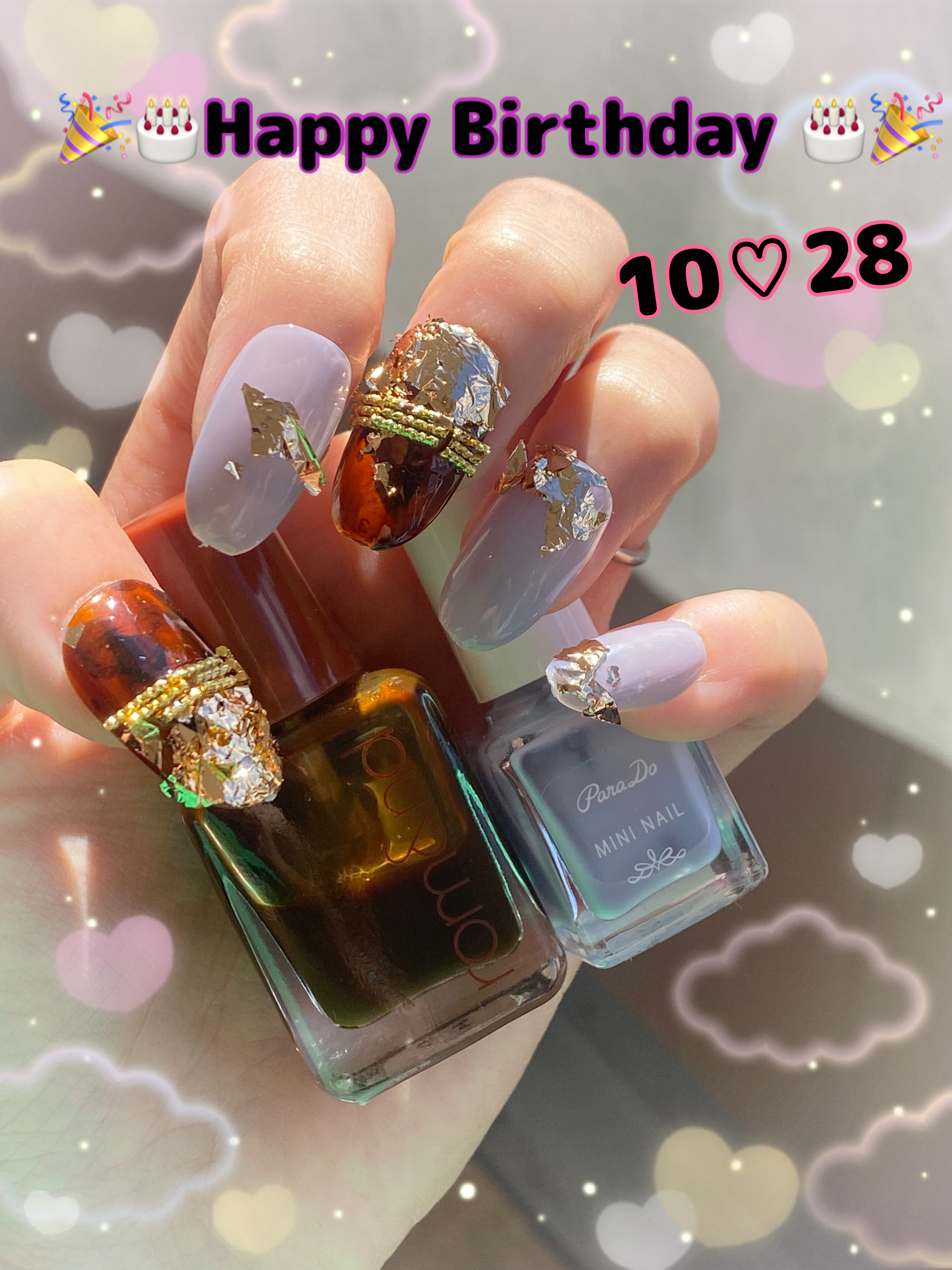 ムードペブルネイル/rom&nd/マニキュアを使ったクチコミ（1枚目）