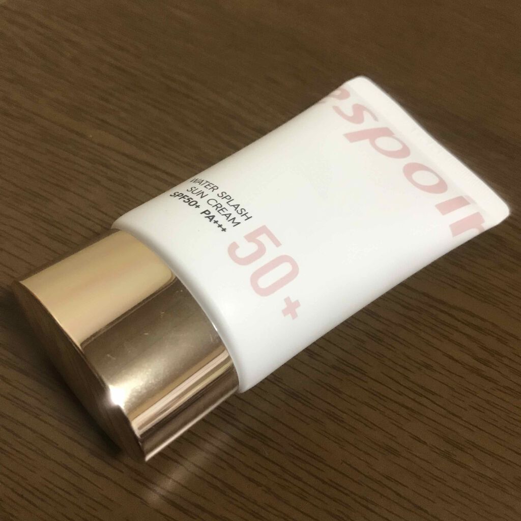 ウォータースプラッシュサンクリーム/espoir/化粧下地を使ったクチコミ（1枚目）