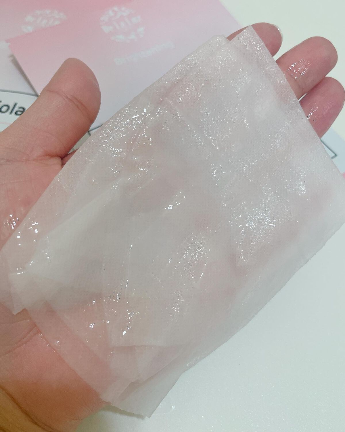 ビオランス ブライトニング マスクパック/Delaluz/シートマスク・パックを使ったクチコミ（3枚目）