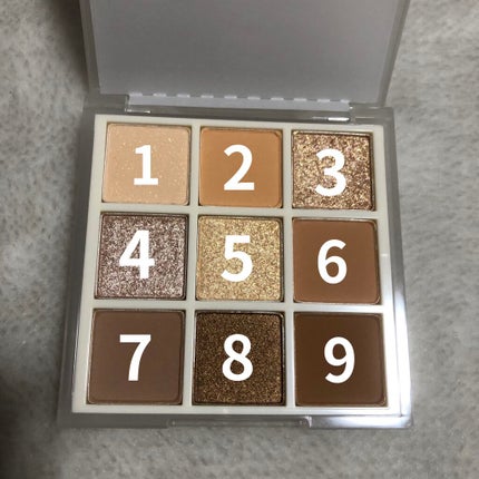 プレイカラーアイズ ≪ミルキーコレクション≫/ETUDE/アイシャドウパレットを使ったクチコミ(2枚目)