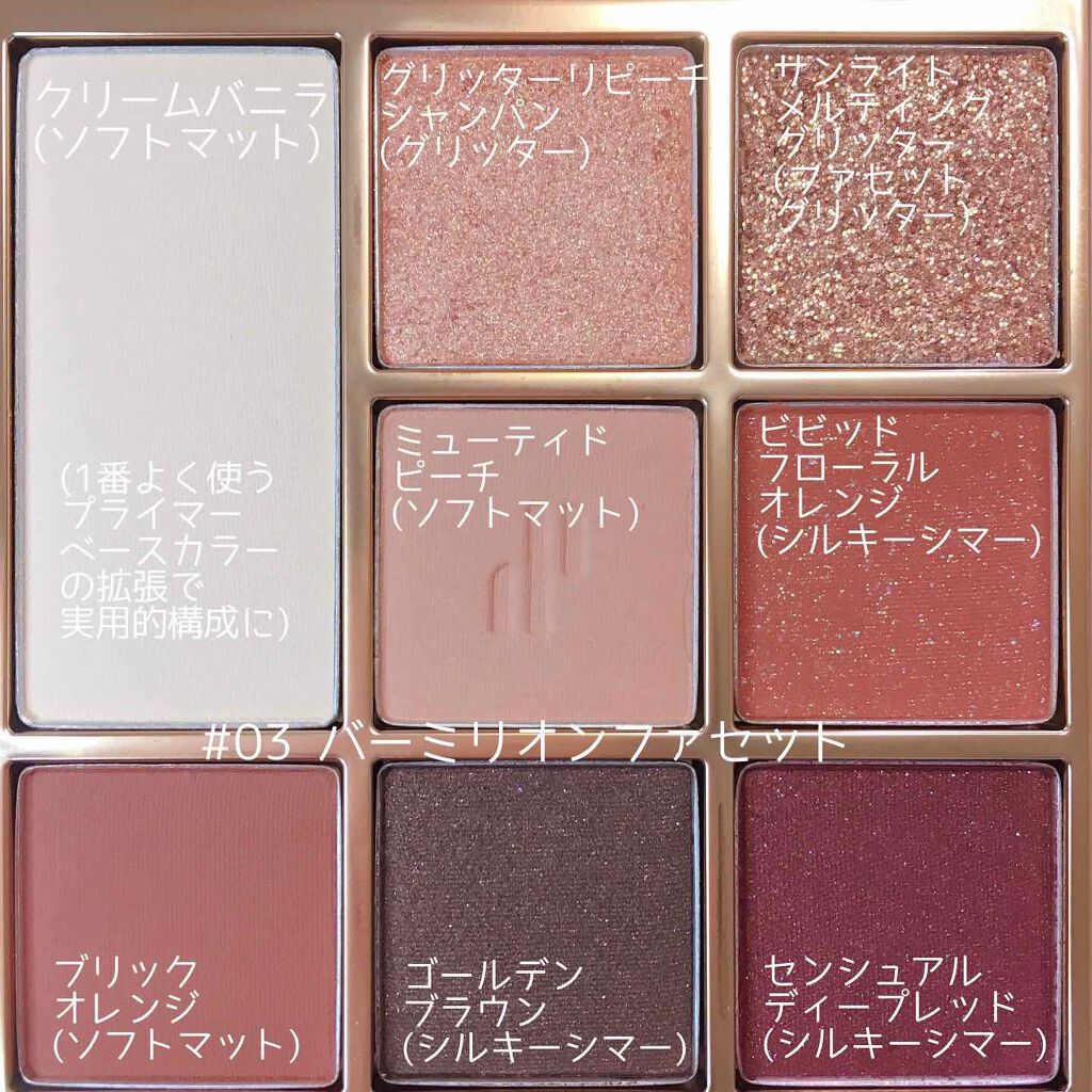 ドットオンムードアイパレット/Heart Percent/アイシャドウパレットを使ったクチコミ(3枚目)