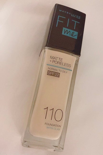 フィットミー リキッドファンデーション R/MAYBELLINE NEW YORK/リキッドファンデーションを使ったクチコミ(1枚目)