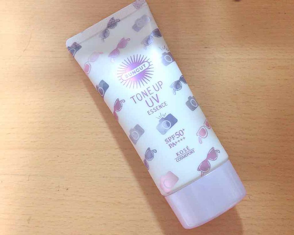 トーンアップUV エッセンス/サンカット®/日焼け止めローションを使ったクチコミ（1枚目）