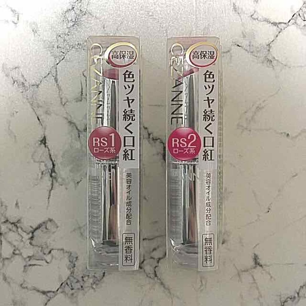 ラスティンググロスリップ/CEZANNE/口紅を使ったクチコミ(1枚目)