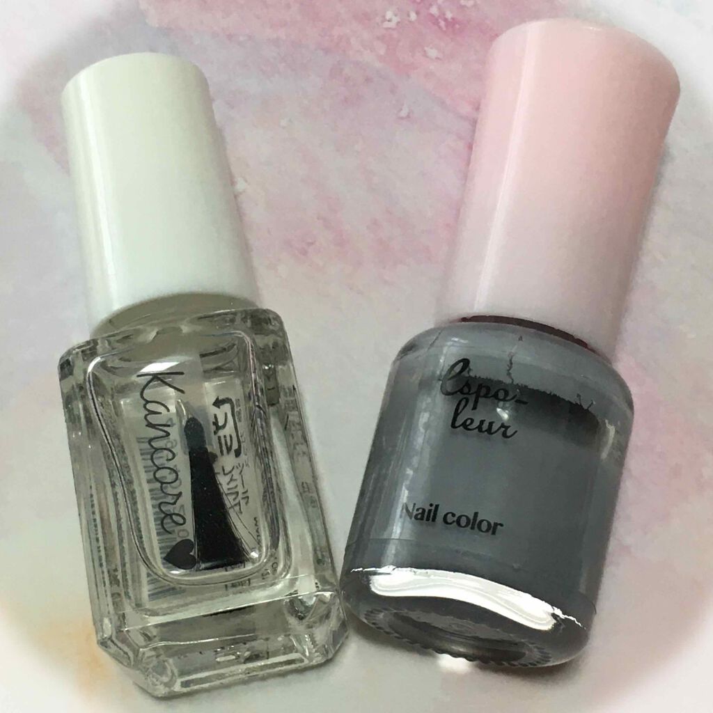 カンコレ ベースコート/DAISO/ネイルベースコートを使ったクチコミ（3枚目）