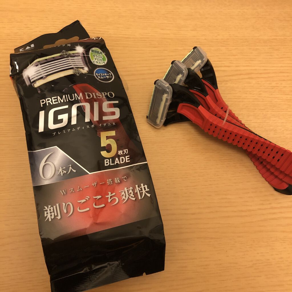 プレミアム ディスポ イグニス/貝印/シェーバー by サボさん