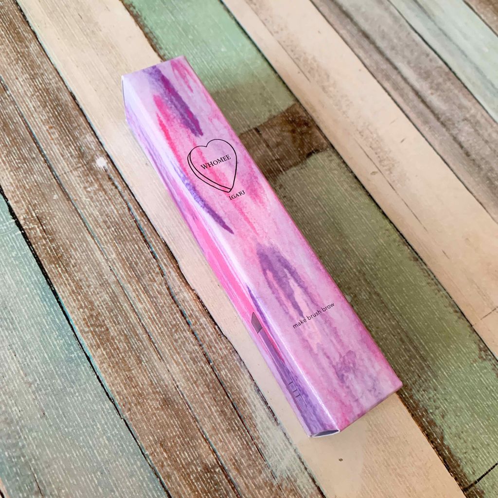 フーミー アイブロウブラシ 熊野筆/WHOMEE/メイクブラシを使ったクチコミ(1枚目)