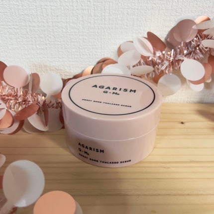 Q+Me スウィート ボム タラソ スクラブ/AGARISM/バスト・ヒップケアを使ったクチコミ(2枚目)