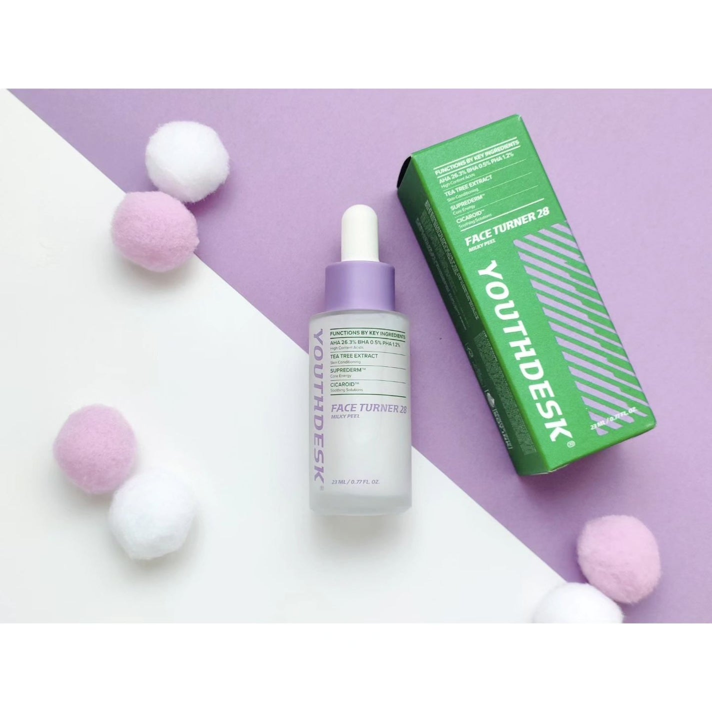 フェースターナー28ミルキーフィール/YOUTHDESK/ピーリングを使ったクチコミ(1枚目)