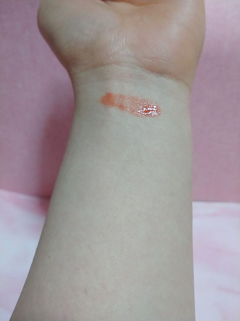 BLOOM JELLY TINT  04 Terracotta Orange/CRAN BY MOLAK /口紅を使ったクチコミ（2枚目）