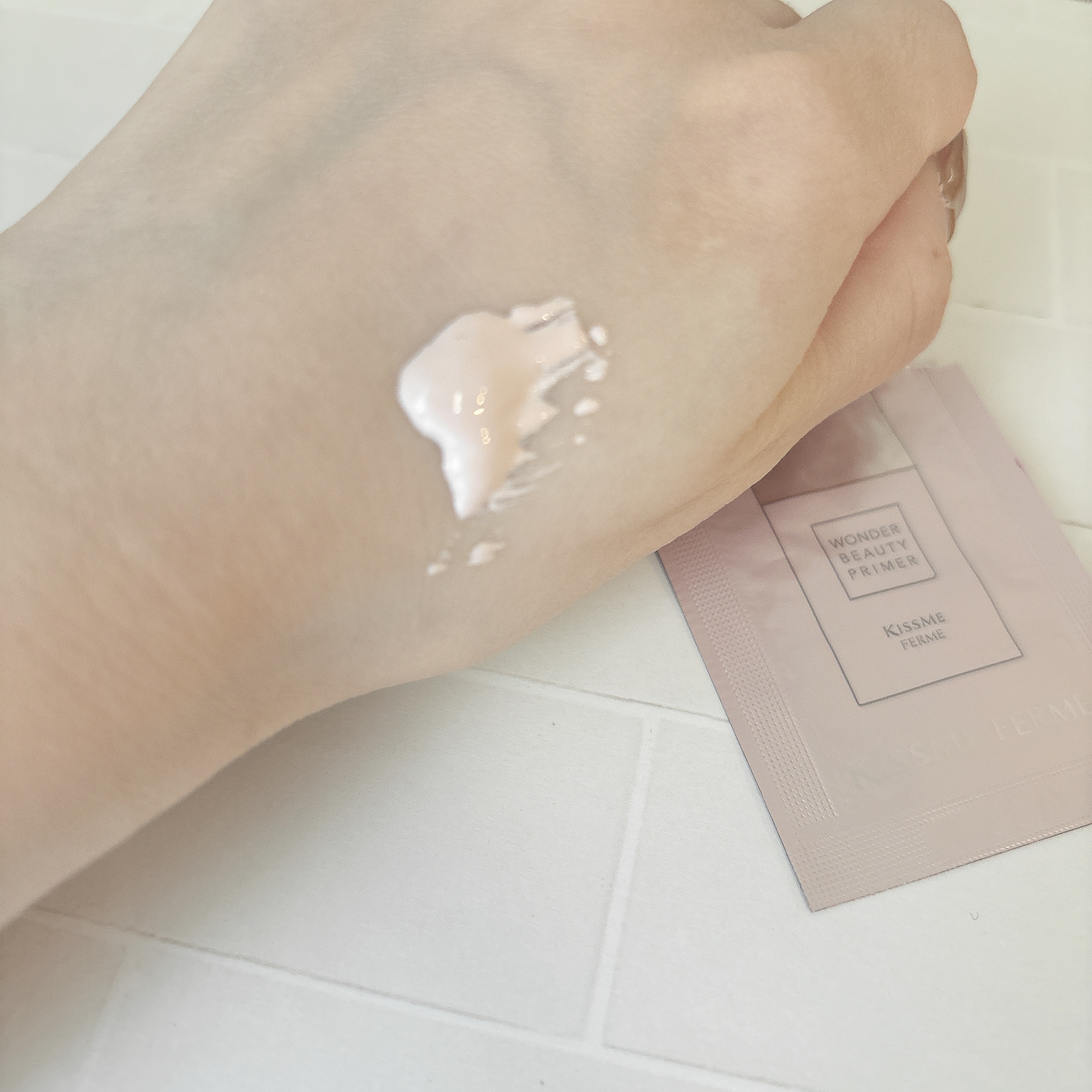 ワンダービューティプライマーSP/キスミー フェルム/化粧下地を使ったクチコミ（2枚目）