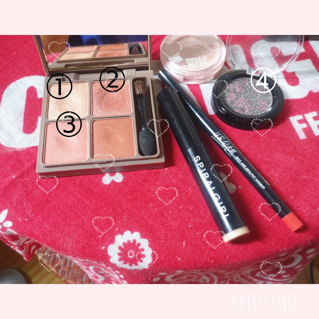 インザミラーアイパレット/Ririmew/アイシャドウパレットを使ったクチコミ（2枚目）