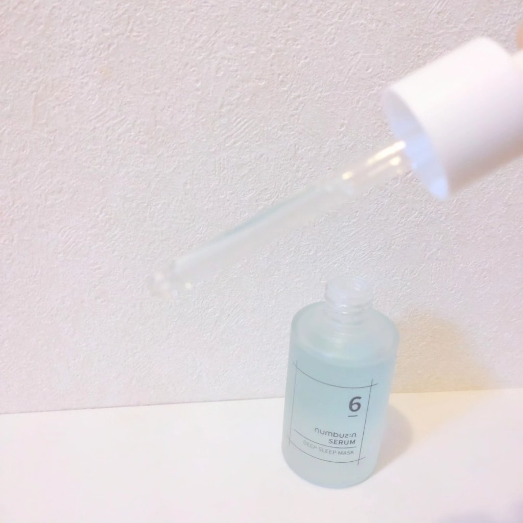 6番  爆睡マスクパックセラム/numbuzin/美容液を使ったクチコミ（2枚目）