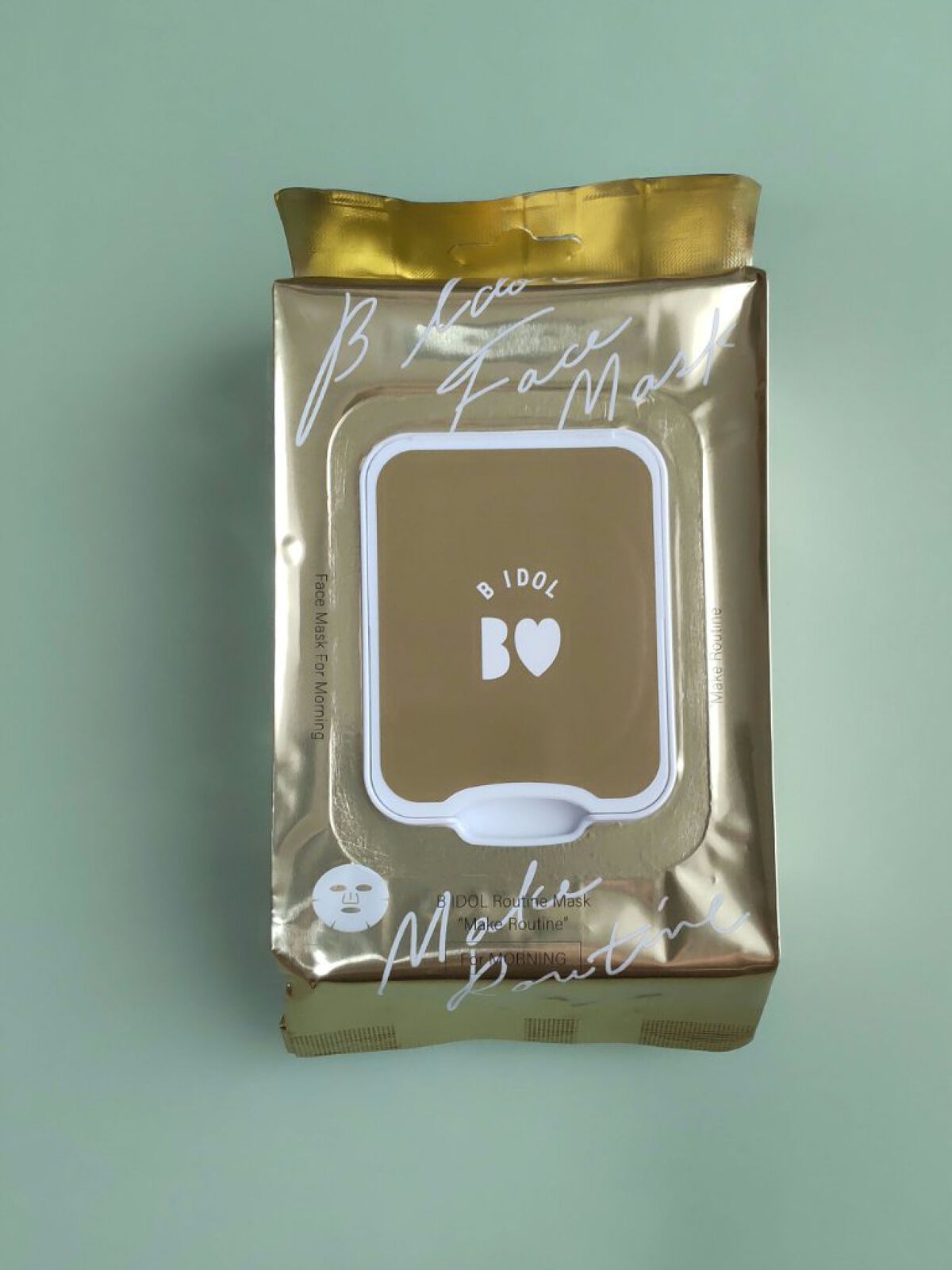 ルーティンマスク(メイクルーティン)/b idol/シートマスク・パックを使ったクチコミ（1枚目）
