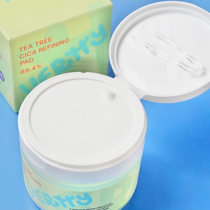 ティーツリー シカ89.4% リファイニングパッド/Vertty/トナーパッドを使ったクチコミ(2枚目)