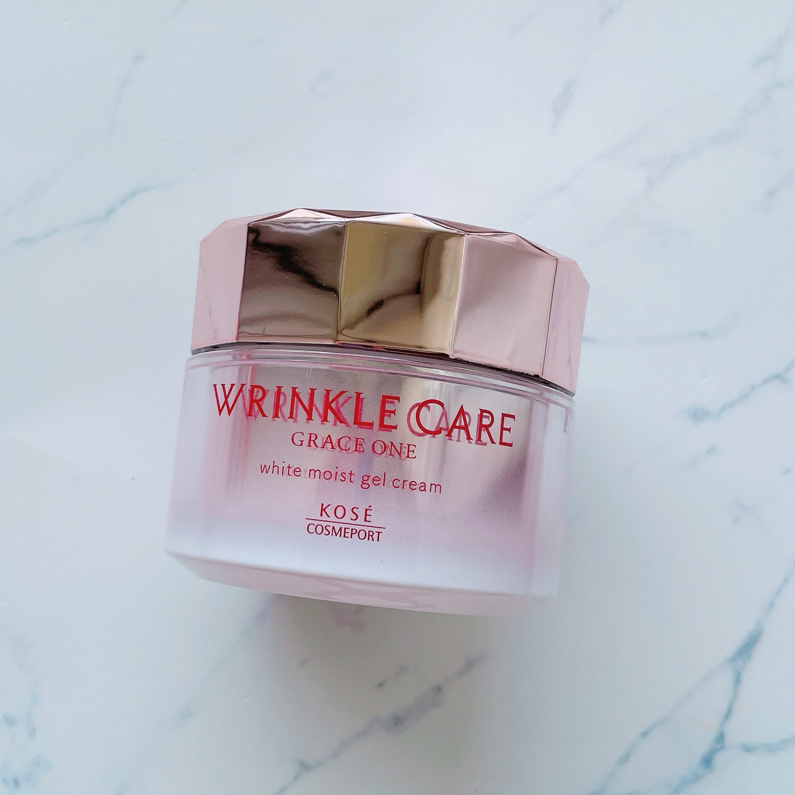 リンクルケア ホワイト モイストジェルクリーム/グレイスワン/オールインワン化粧品を使ったクチコミ（3枚目）