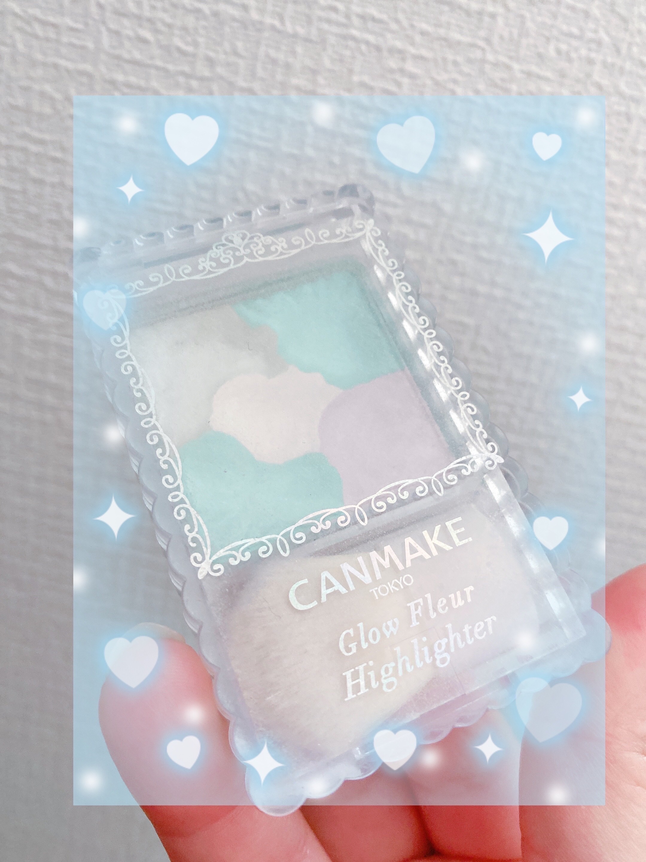 グロウフルールハイライター/キャンメイク/パウダーハイライトを使ったクチコミ（1枚目）