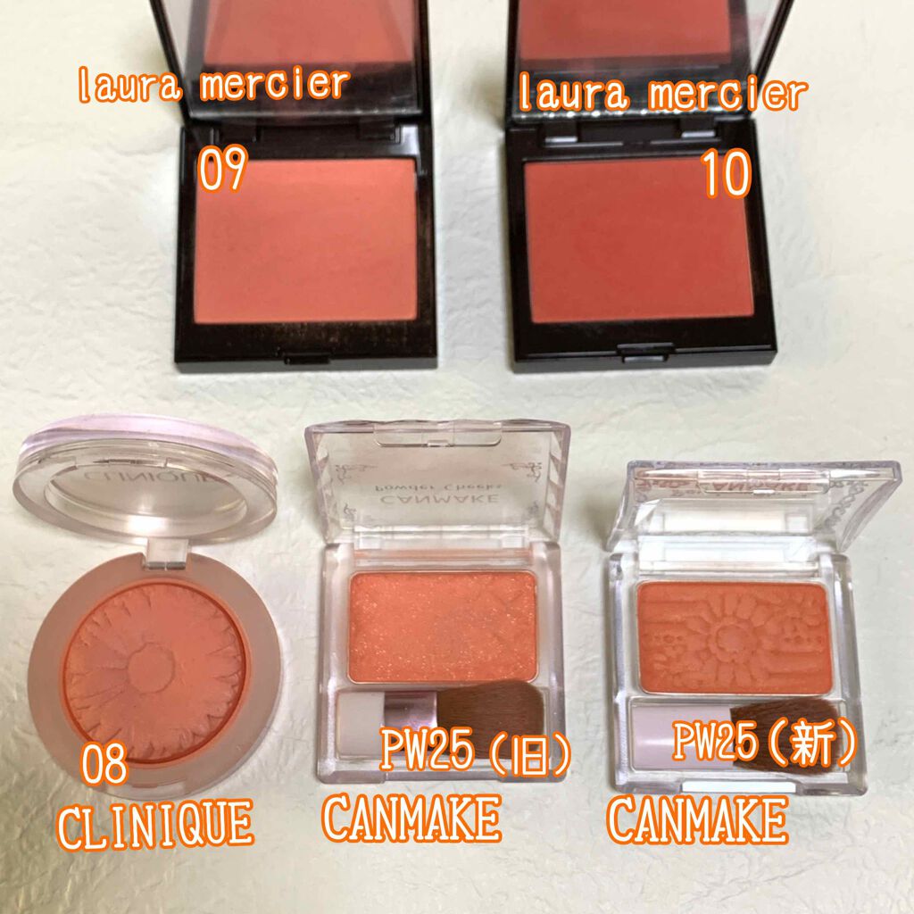 【旧品】パウダーチークス/キャンメイク/パウダーチークを使ったクチコミ（2枚目）