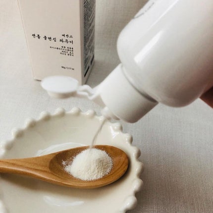 めろん on LIPS 「香りはほぼなく無香料で泡立てると酵素洗顔ならではの軽さのある泡..」(3枚目)