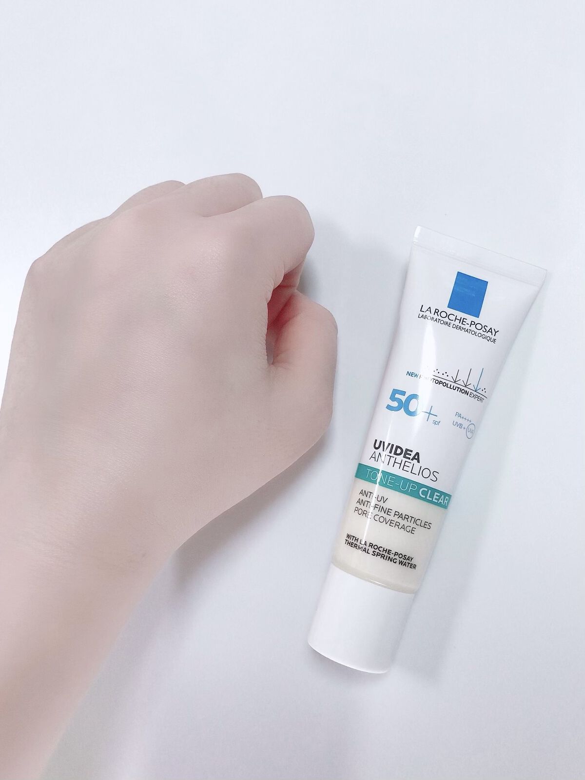 UVイデア XL プロテクショントーンアップ クリア/ラ ロッシュ ポゼ/化粧下地を使ったクチコミ（3枚目）