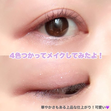 シルキースフレアイズ/キャンメイク/アイシャドウパレットを使ったクチコミ(6枚目)