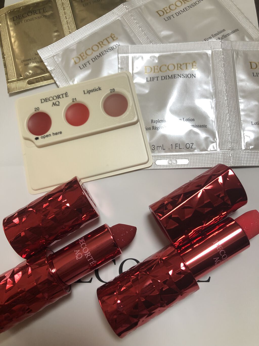 AQ リップスティック 31/DECORTÉ/口紅を使ったクチコミ（1枚目）
