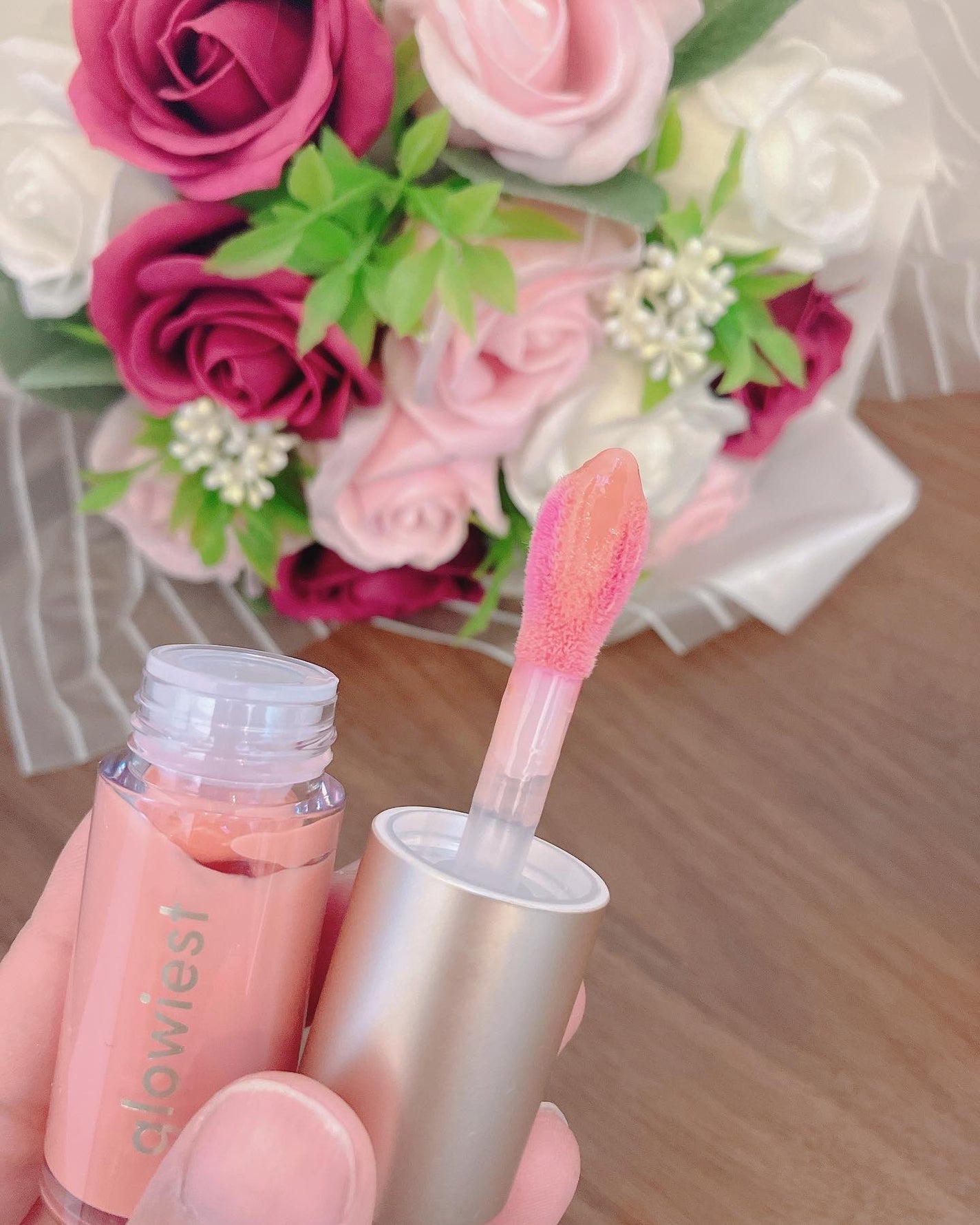 ma_ma@フォロバ100 on LIPS 「glowiest(グローイスト)🌸DREAMGLOWTINTE..」(4枚目)