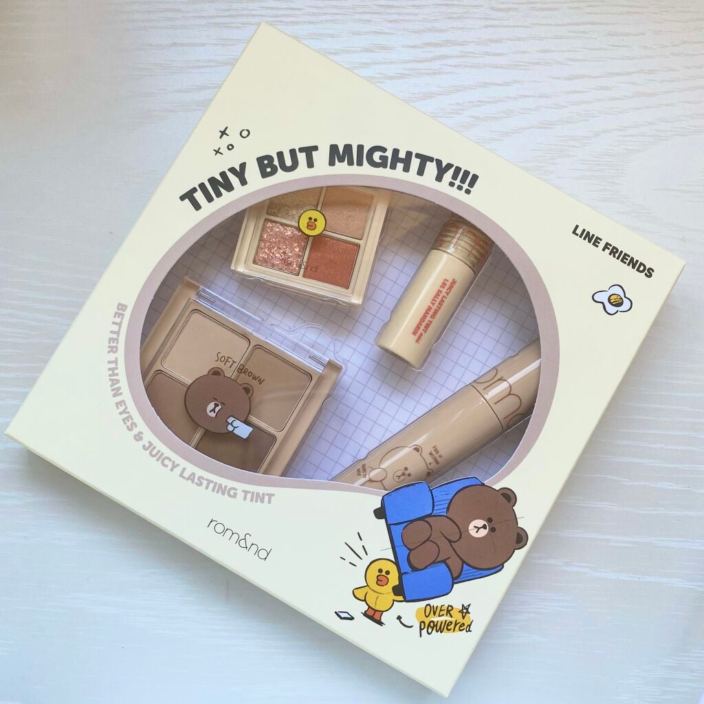 LINE FRIENDS EDITION/rom&nd/メイクアップキットを使ったクチコミ(1枚目)